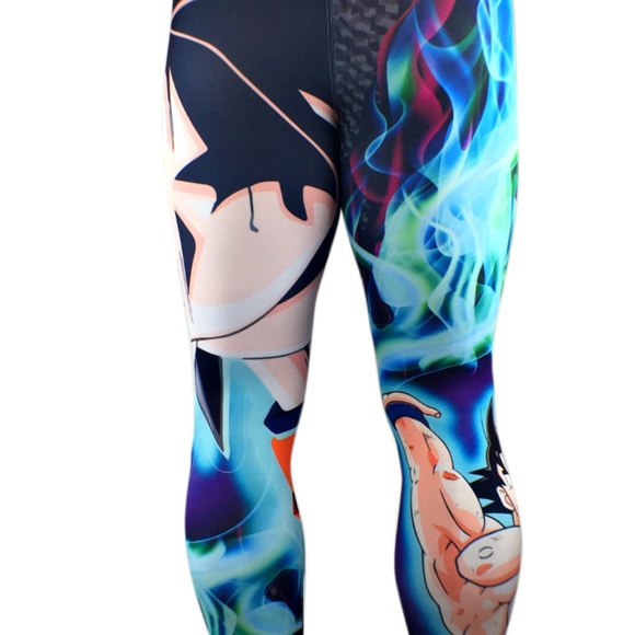 UNISEX Gently Worn Goku Leggings - Picture 6 of 8